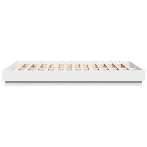 vidaXL Bed Frame without Mattress White 140x200 cm