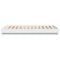 vidaXL Bed Frame without Mattress White 140x200 cm