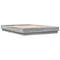 vidaXL Bed Frame without Mattress Grey Sonoma 120x200 cm