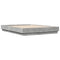 vidaXL Bed Frame without Mattress Concrete Grey 135x190 cm Double