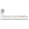 vidaXL Bed Frame without Mattress White 180x200 cm Super King