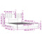 vidaXL Bed Frame without Mattress White 135x190 cm Double