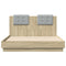 vidaXL Bed Frame without Mattress Sonoma Oak 120x190 cm Small Double