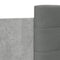 vidaXL Bed Frame with LED without Mattress Concrete Grey 180x200 cm Super King