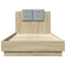 vidaXL Bed Frame with LED without Mattress Sonoma Oak 90x190 cm Single