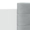 vidaXL Bed Frame with LED without Mattress White 75x190 cm Small Single