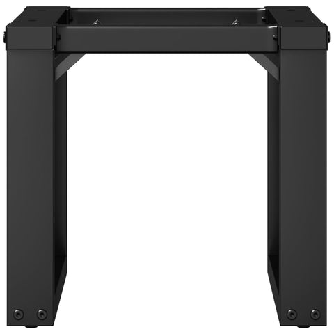 vidaXL Coffee Table Legs O-Frame 40x40x33 cm Steel