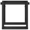 vidaXL Coffee Table Legs O-Frame 40x40x33 cm Steel