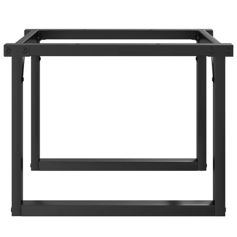 vidaXL Coffee Table Legs O-Frame 60x50x38 cm Steel