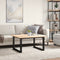 vidaXL Coffee Table Legs O-Frame 70x60x43 cm Steel
