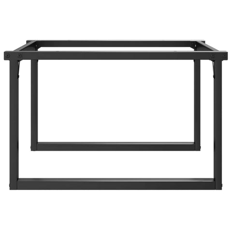 vidaXL Coffee Table Legs O-Frame 70x60x43 cm Steel