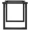 vidaXL Coffee Table Legs O-Frame 80x40x43 cm Steel