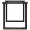 vidaXL Coffee Table Legs O-Frame 90x30x43 cm Steel