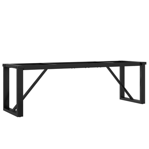 vidaXL Coffee Table Legs O-Frame 140x30x43 cm Steel