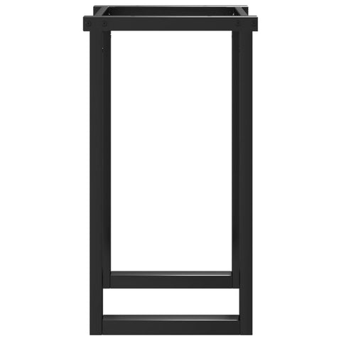 vidaXL Dining Table Legs O-Frame 60x50x73 cm Steel