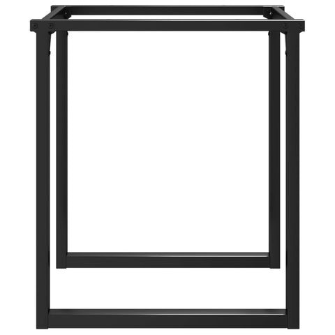 vidaXL Dining Table Legs O-Frame 60x60x73 cm Steel