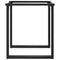 vidaXL Dining Table Legs O-Frame 60x60x73 cm Steel