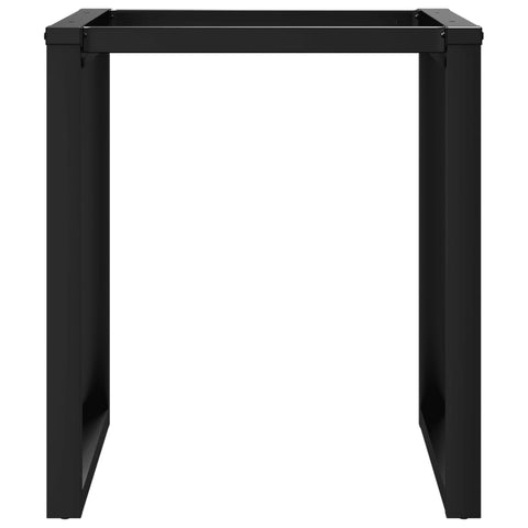 vidaXL Dining Table Legs O-Frame 70x70x73 cm Steel