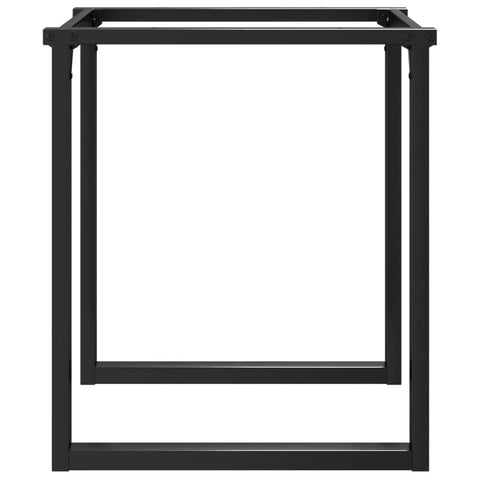vidaXL Dining Table Legs O-Frame 70x70x73 cm Steel