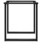 vidaXL Dining Table Legs O-Frame 70x70x73 cm Steel