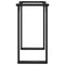 vidaXL Dining Table Legs O-Frame 80x40x73 cm Steel