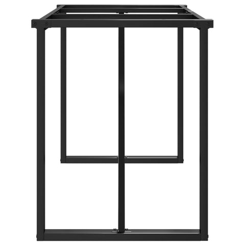 vidaXL Dining Table Legs O-Frame 140x60x73 cm Steel
