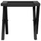 vidaXL Coffee Table Legs X-Frame 30x30x33 cm Steel