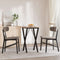 vidaXL Dining Table Legs X-Frame 40x40x73 cm Steel