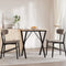 vidaXL Dining Table Legs X-Frame 60x50x73 cm Steel