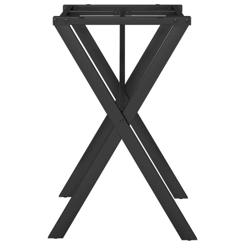 vidaXL Dining Table Legs X-Frame 60x50x73 cm Steel