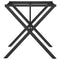 vidaXL Dining Table Legs X-Frame 70x70x73 cm Steel