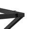 vidaXL Dining Table Legs X-Frame 70x70x73 cm Steel