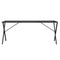 vidaXL Dining Table Legs X-Frame 160x80x73 cm Steel