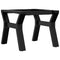 vidaXL Coffee Table Legs Y-Frame 40x40x33 cm Steel