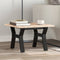 vidaXL Coffee Table Legs Y-Frame 40x40x33 cm Steel