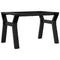 vidaXL Coffee Table Legs Y-Frame 60x40x38 cm Steel