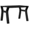 vidaXL Coffee Table Legs Y-Frame 60x40x38 cm Steel