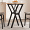 vidaXL Dining Table Legs Y-Frame 40x40x73 cm Steel