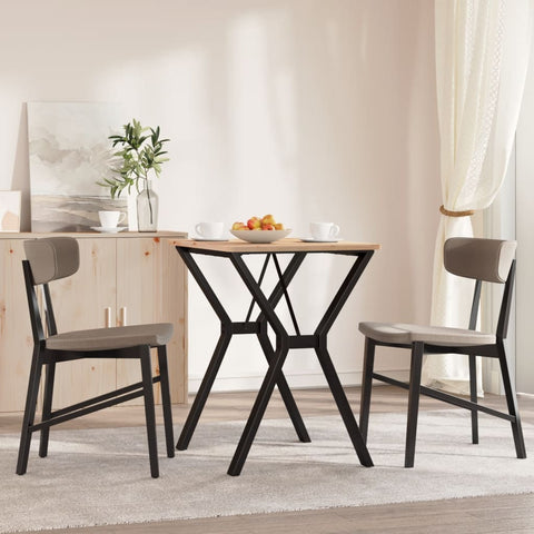 vidaXL Dining Table Legs Y-Frame 60x50x73 cm Steel