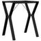 vidaXL Dining Table Legs Y-Frame 60x50x73 cm Steel