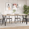 vidaXL Dining Table Legs Y-Frame 180x80x73 cm Steel