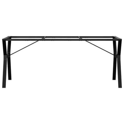 vidaXL Dining Table Legs Y-Frame 180x80x73 cm Steel