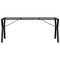 vidaXL Dining Table Legs Y-Frame 180x80x73 cm Steel