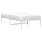 vidaXL Metal Bed Frame without Mattress White 90x200cm