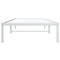 vidaXL Metal Bed Frame without Mattress White 90x200cm