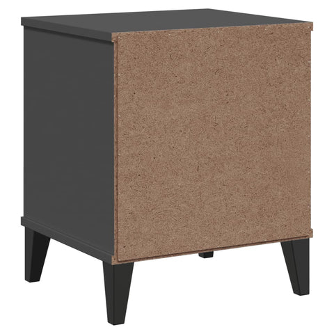 vidaXL Bedside Cabinet VIKEN Anthracite Grey Engineered Wood