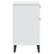 vidaXL Bedside Cabinet VIKEN White Engineered Wood