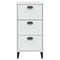vidaXL Bedside Cabinet VIKEN White Engineered Wood