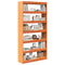 vidaXL Book Cabinet/Room Divider 100x30x199.5 cm Solid Wood Pine