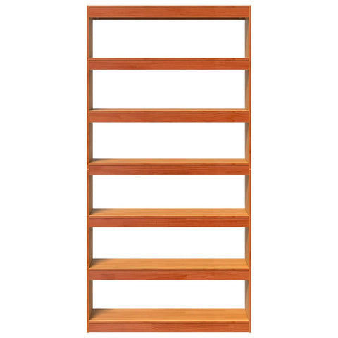 vidaXL Book Cabinet/Room Divider 100x30x199.5 cm Solid Wood Pine
